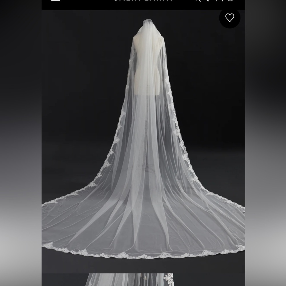 Galia Lahav G305 Veil and Blusher combined $3,150